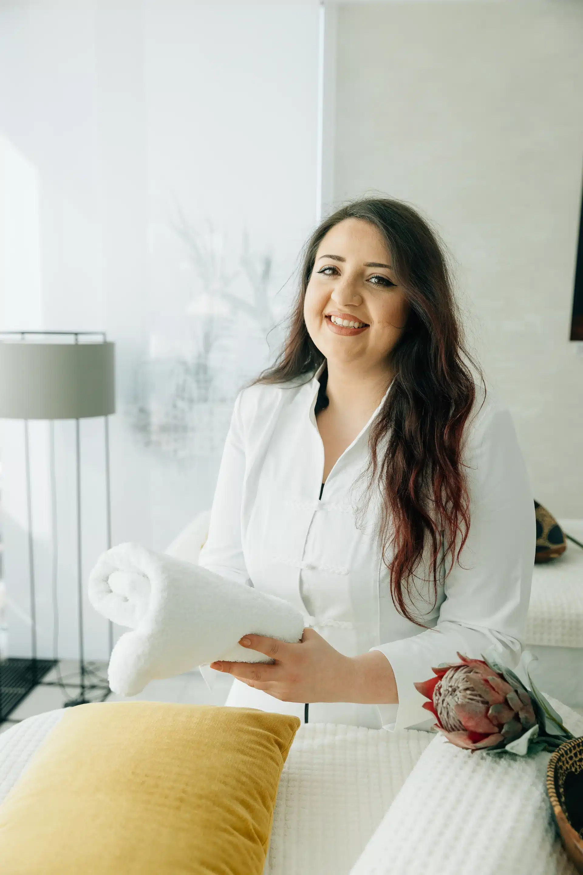 Eisstation im Wellnessbereich