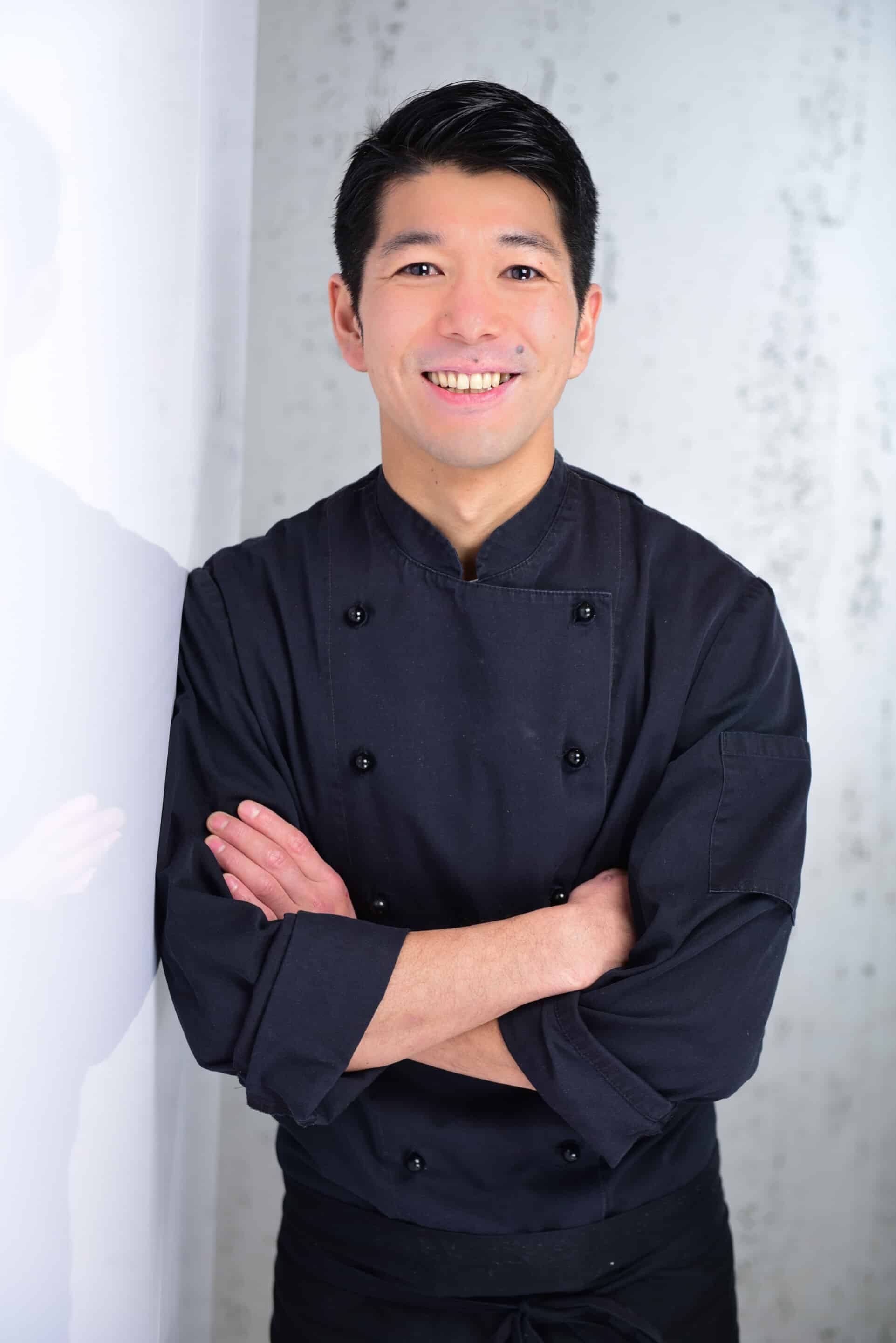 Der japanische Koch Tomoyuki Atsumi